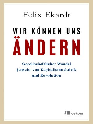 cover image of Wir können uns ändern